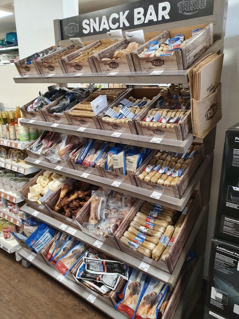 Snackbar für Haustiere